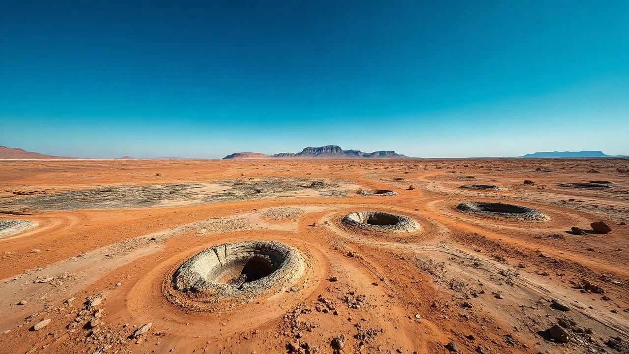 Mystiske Hull På Mars Skaper Forvirring Blant Forskere