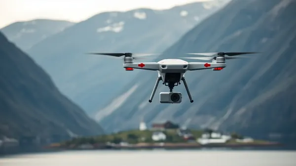 Drone-teknologi revolusjonerer helsevesenet i Norge i 2026