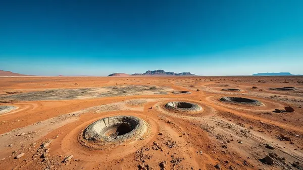 Mystiske Hull På Mars Skaper Forvirring Blant Forskere
