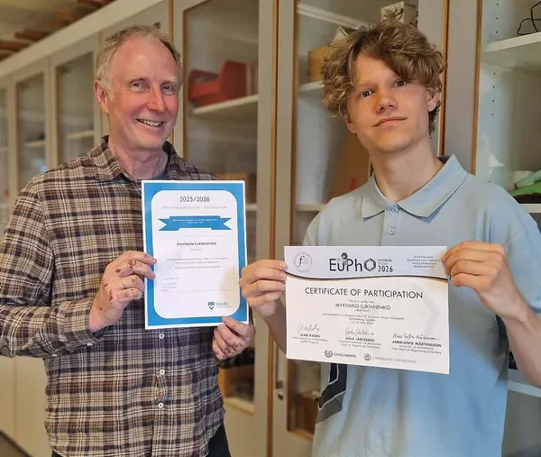 Ung norsk fysikkstudent utmerker seg i konkurranse