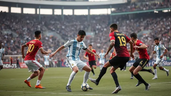 Argentina mot Egypt: Vitenskapen bak fotballens taktikk
